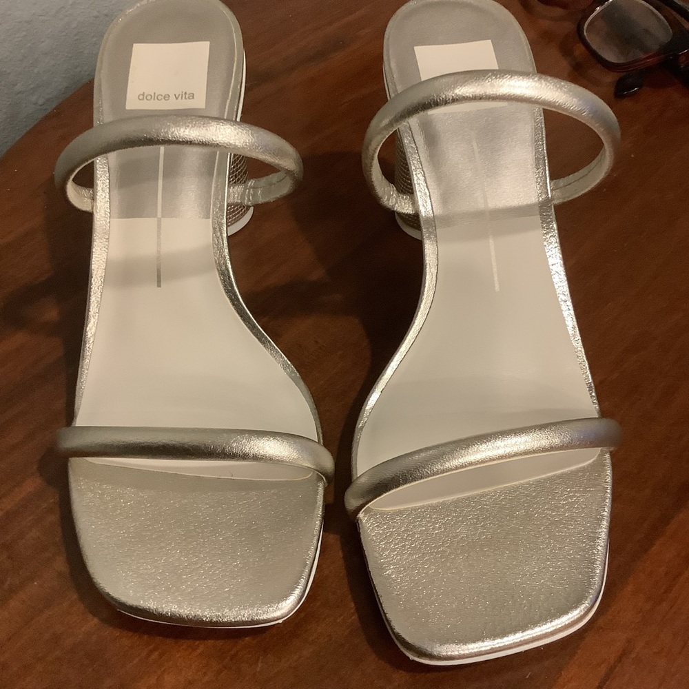 New Never worn!  Dolce Vita Light Gold Women's Sandals